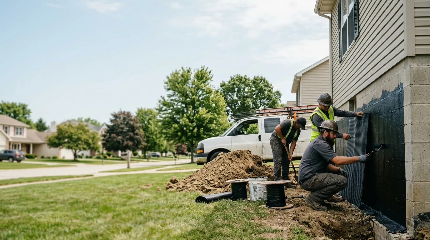 Basement Waterproofing in Lyndon, IL near me